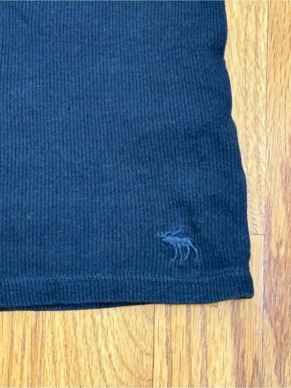 Vintage Y2K Abercrombie & Fitch 2000s Lace Trim Ribbed Cami Tank Top - Picture 13 of 15